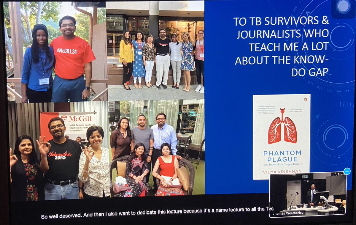 Thank you Sir for always emphasising on the importance of role of survivors in this fight against TB! And Thank you for not just valuing our contributions but also making sure that our voices are heard ! @paimadhu