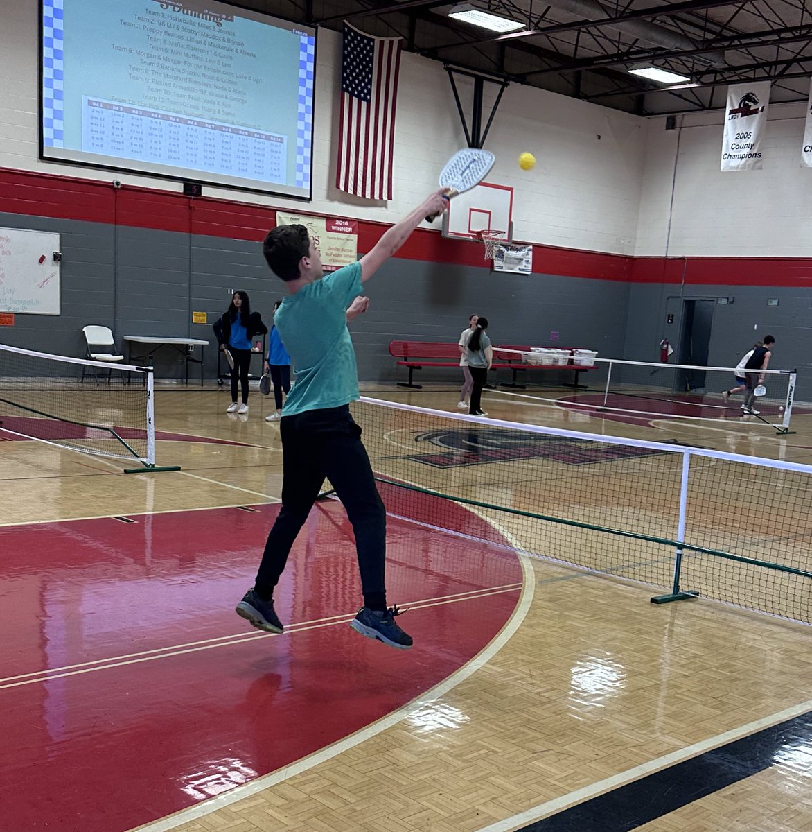 The first day of our Pickleball Tournament was a success. Students were able to apply offensive &amp; defensive strategies, display exceptional etiquette, &amp; exhibited team spirit and sportsmanship! <a href="/McFadden_School/">McFadden School of Excellence</a>