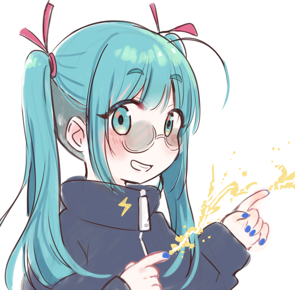 初音ミク 「刈り上げツインテミクさん 」|コタツノコッソのイラスト