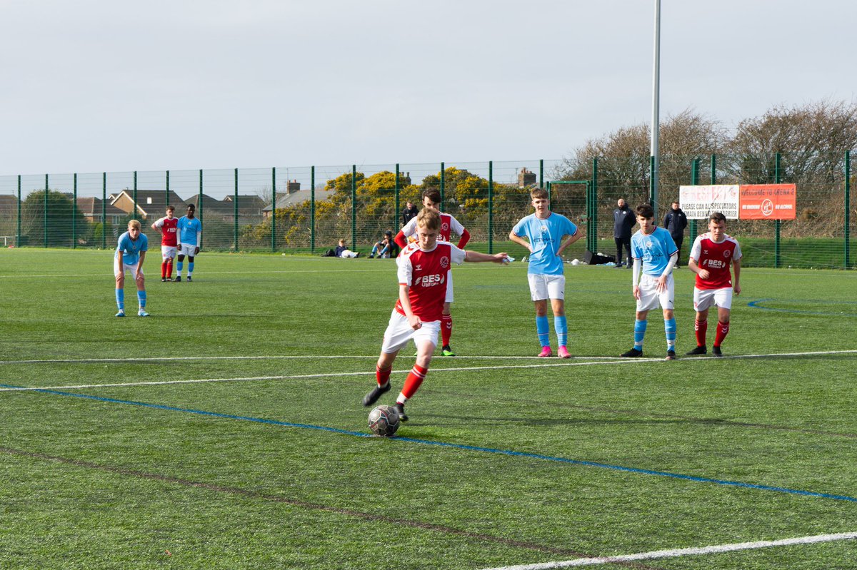 FTFCCS_College's tweet photo. PENALTY DRAMA AGAIN AT POOLFOOT ❗️

⚽️- Yesterday we overcame Man City on penalties to reach the Quarter Final on the CEFA cup...

🏆- This means we have made the quarter final stage for the first time, where we will face Shrewsbury...

#OnwardTogether https://t.co/MIRsqiiLg7