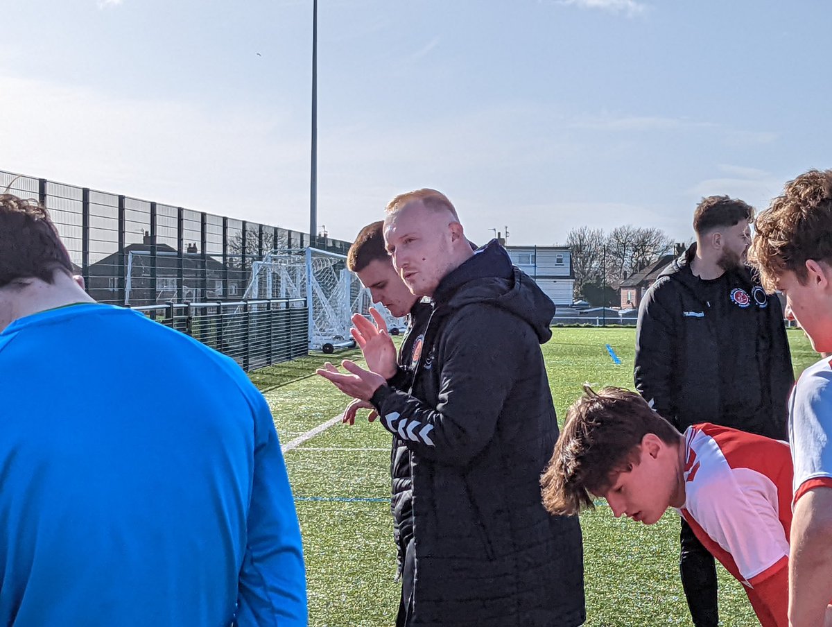 FTFCCS_College's tweet photo. PENALTY DRAMA AGAIN AT POOLFOOT ❗️

⚽️- Yesterday we overcame Man City on penalties to reach the Quarter Final on the CEFA cup...

🏆- This means we have made the quarter final stage for the first time, where we will face Shrewsbury...

#OnwardTogether https://t.co/MIRsqiiLg7