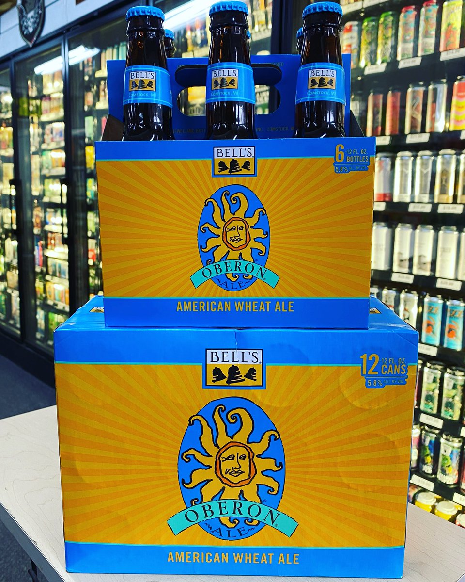 HarleysLiquor's tweet image. Oberon is BACK🌞🍻
American Wheat Ale🌾

@BellsBrewery 

#goodbeer #beergoals #wheatale #craftbeer #beeroclock #oberon #bellsbrewery