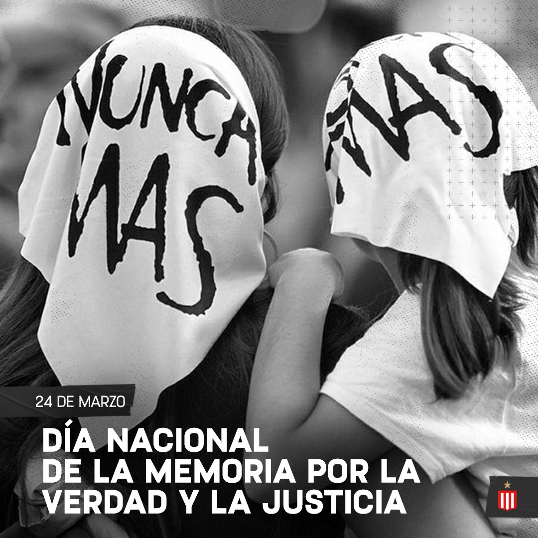 A 47 años del comienzo de la última dictadura cívico militar, gritamos:

¡MEMORIA, VERDAD, JUSTICIA!

#DiaDeLaMemoria