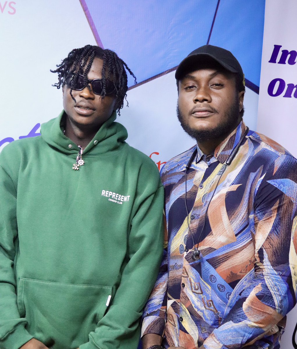 IFM923's tweet photo. Earlier Today | #Lunchtime with @official_saucee on #YourNo1FamilyRadio
#saucee #music #artiste #nigerianmusic #earthquake #BorisJohnson #manifestation #dancehall #afrobeats #JISOO #Yourno1familyradio https://t.co/vn1Ssg9r9e