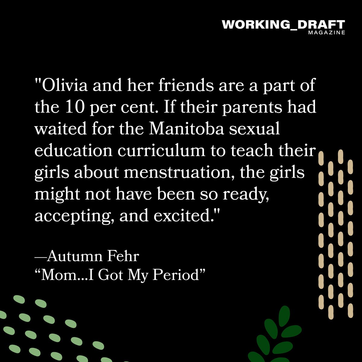 Working Draft tweet media