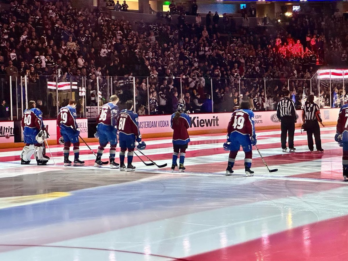 Hannah Westbrook (@hjwestbrook) on Twitter photo 2023-03-23 19:59:58 So cool to see one of our @14ersGirls lining up with the @Avalanche last night! #GrowTheGame #hockeyisforeveryone #GoAvsGo So cool to see one of our @14ersGirls lining up with the @Avalanche last night! #GrowTheGame #hockeyisforeveryone #GoAvsGo