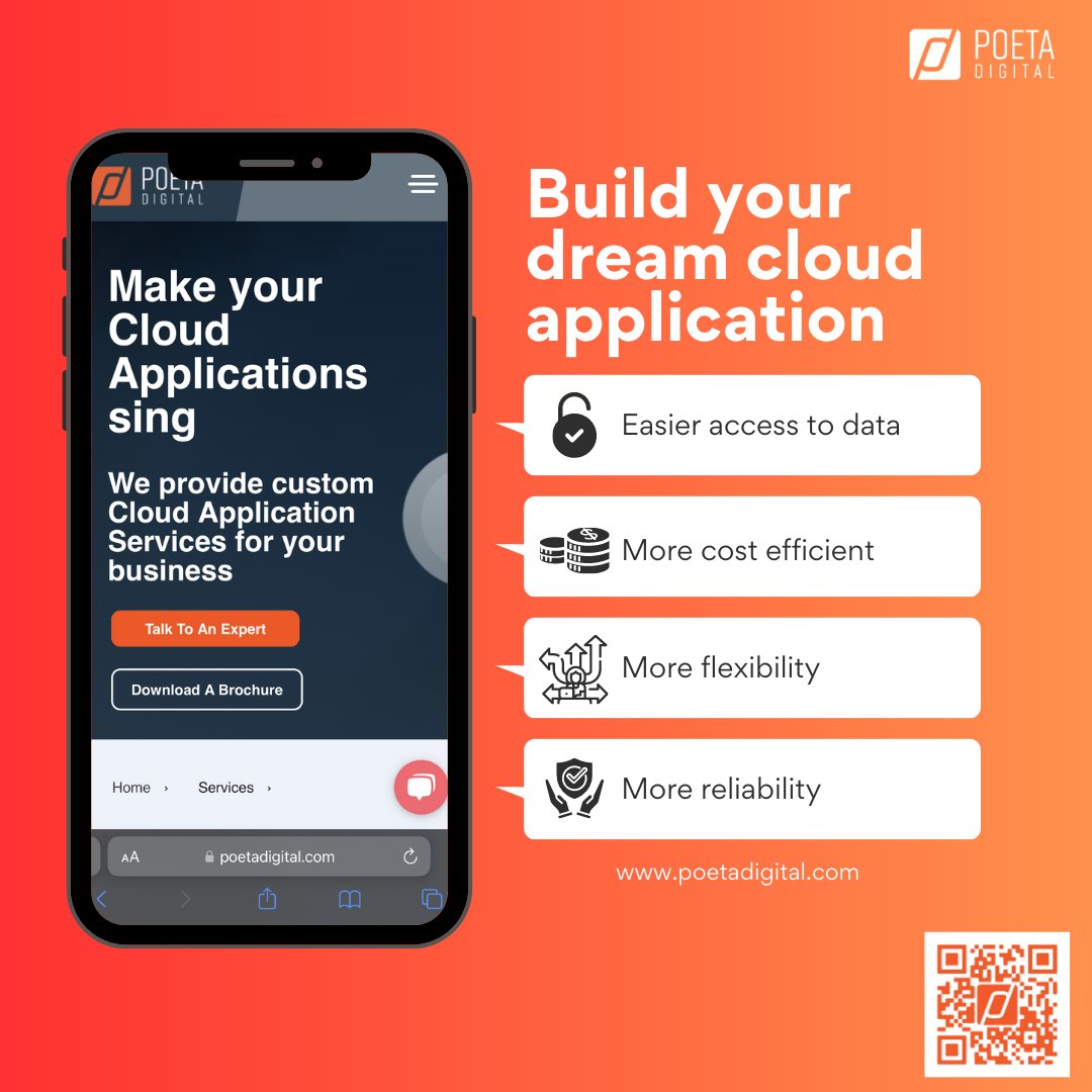 Our cloud application service is designed to help you take your business to the next level. 

Check out website for more information on our cloud application development service bit.ly/3LLbndy

#CloudApplication #DigitalTransformation #CanadaTech