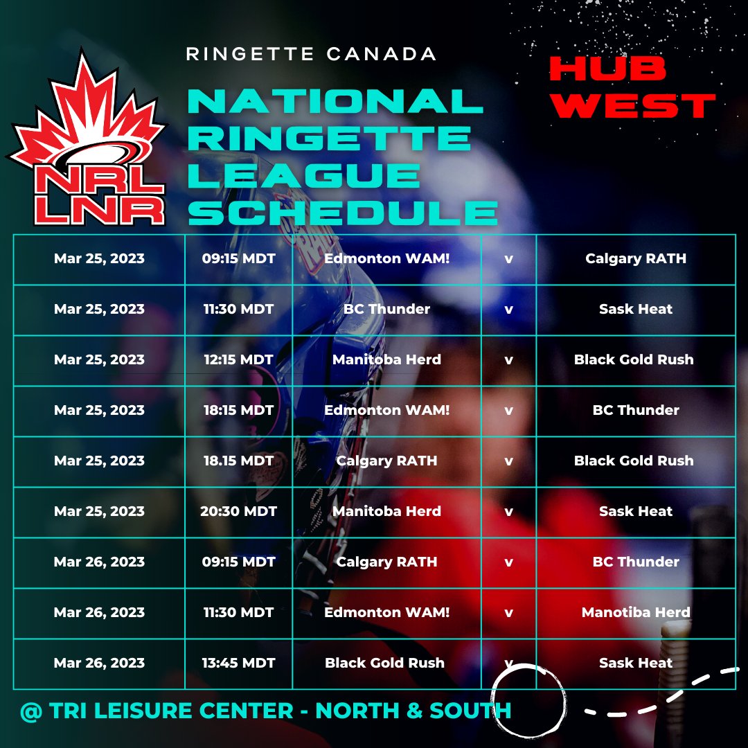 ringettecanada's tweet photo. NATIONAL RINGETTE LEAGUE FINAL WEEKEND - WEST
-
LIGUE NATIONALE DE RINGUETTE DERNIER WEEK-END - OUEST
#nationalringetteleague #canada #canadian #ringette #thisisringette #Nationalleague #canadassport #ringettecanada #fastestgameonice #canadiansport #skate #ringuette https://t.co/q3Yf4rfcNw