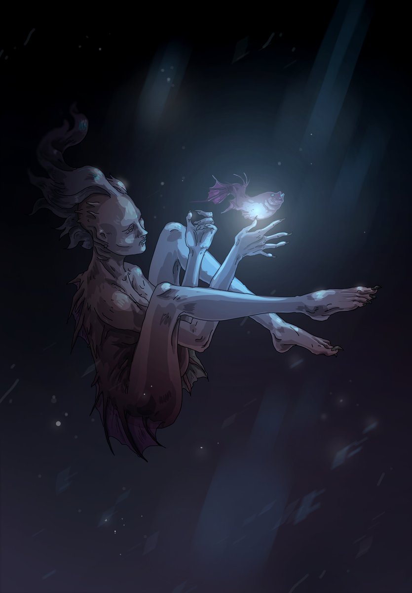 Lucid. Inspired by ''The Whale'' #art #thewhalemovie #illustration #Creative #originalart