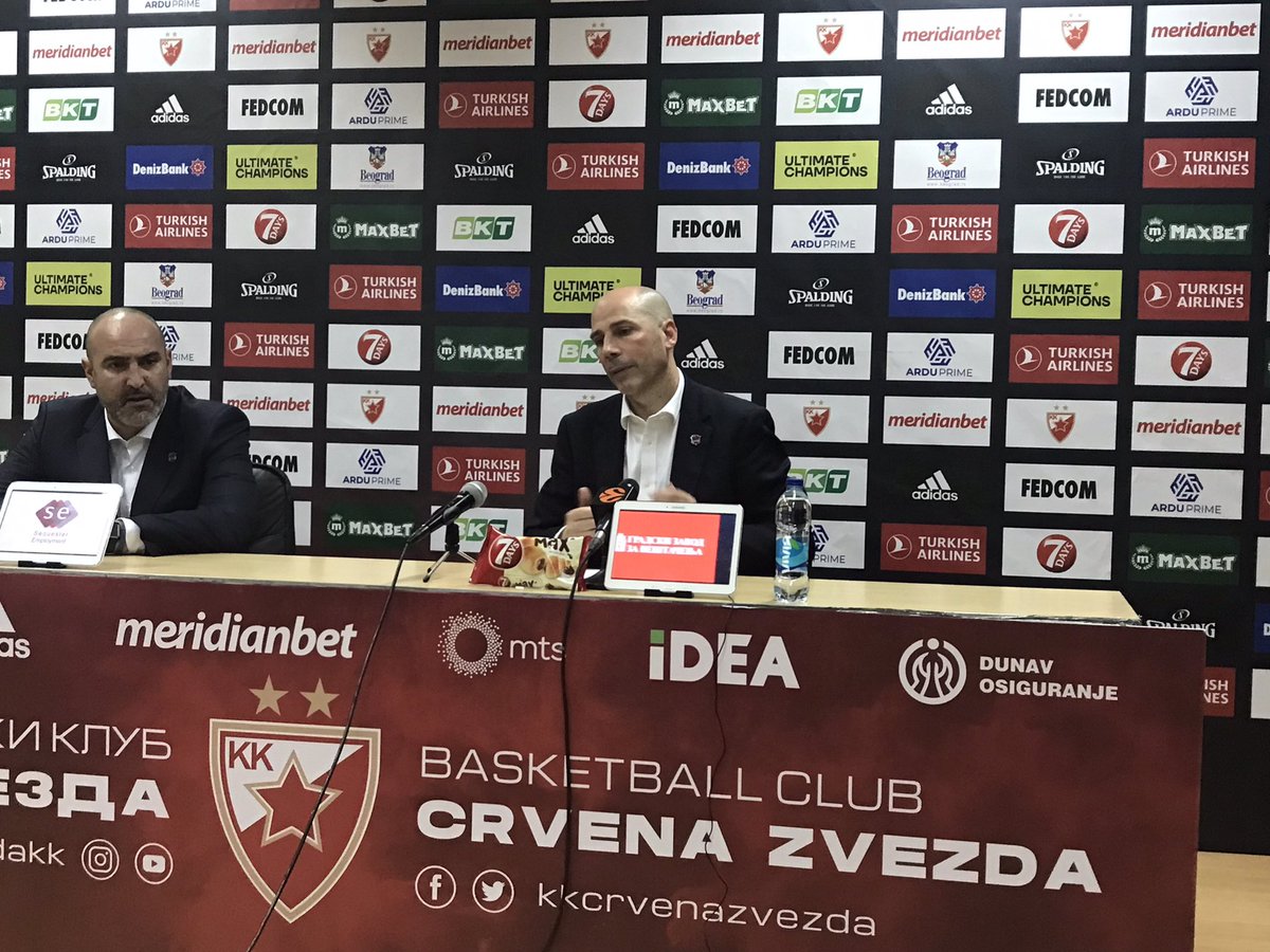 LjubomirovicM's tweet photo. #Penarroya posle poraza u Beogradu: Igrali smo dobru 1/4, vodili (dvocifreno) ali se posle ritam utakmice promenio i počeli smo da gubimo mnogo loptu. Odigrali smo najgoru napadačku utakmicu ove sezone.
#KKCZ #baskonia #EuroLeague https://t.co/Q6UTyiSSSb