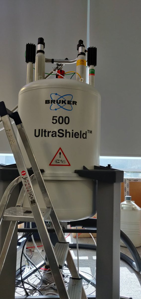 NMR, my old friend! It has been a little (long!) while since I've run some  samples! #evansnmr