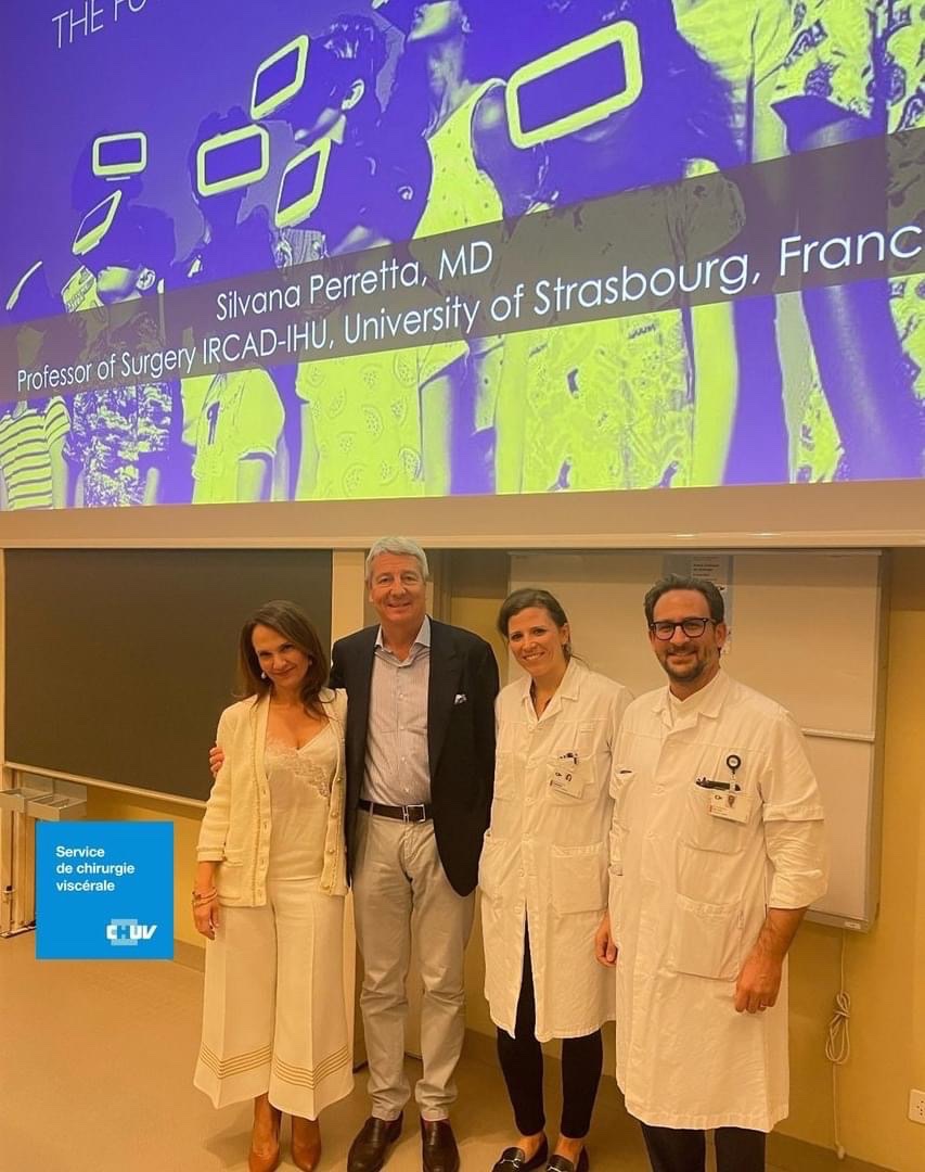 The future of surgery is flexible!

Thank you Professor Perretta for your inspiring and innovating presentation on endoscpic surgery ⭐

We look forward to seeing you all at our next "Grand Colloque"! 💪

<a href="/SilvanaPerretta/">Silvana perretta</a> 
<a href="/ProfDemartines/">Nicolas Demartines</a>  
<a href="/CHUVLausanne/">CHUV / Centre hospitalier universitaire vaudois</a>  #endoscopicsurgery