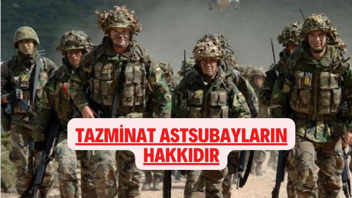 Hak Hukuk Adalet Astsubaylara Tazminat #AstsubaylarElele
<a href="/RTErdogan/">Recep Tayyip Erdoğan</a>
<a href="/NureddinNebati/">Dr.Nureddin NEBATİ🇹🇷</a>
<a href="/suleymansoylu/">Süleyman Soylu</a>
<a href="/tcsavunma/">T.C. Millî Savunma Bakanlığı</a>
<a href="/kilicdarogluk/">Kemal Kılıçdaroğlu</a>
<a href="/mustafaelitas/">Mustafa Elitaş</a>
<a href="/fuatoktay/">Fuat Oktay</a>
<a href="/AhmetAYDIN_02/">Ahmet AYDIN</a>
<a href="/HMBakanligi/">T.C. Hazine ve Maliye Bakanlığı</a>
<a href="/meral_aksener/">Meral Akşener</a>
<a href="/CHPMuratBakan/">Murat BAKAN</a>
<a href="/cenginyurt52/">Cemal Enginyurt</a>
<a href="/TSKGnkur/">TSK</a>
<a href="/DurgenHamza/">Hamza DÜRGEN</a>