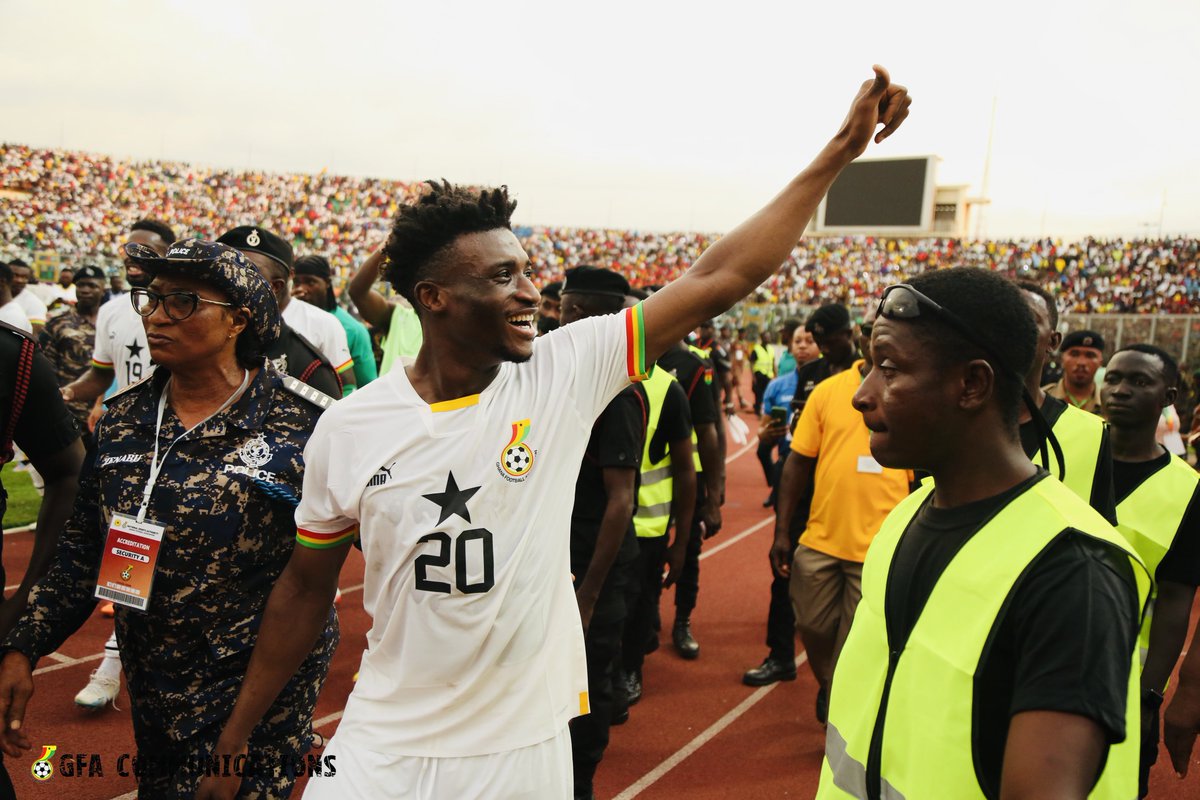 GhanaBlackstars's tweet photo. 𝑻𝒉𝒂𝒏𝒌 𝒀𝒐𝒖, 𝑲𝒖𝒎𝒂𝒔𝒊. ❤️ https://t.co/eaGYCHvLLg