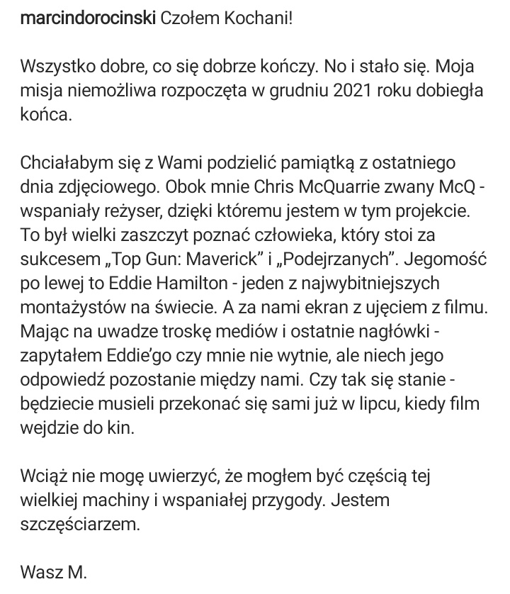 best of marcin dorociński (@bestofdoro) on Twitter photo 