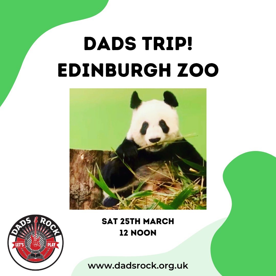 DadsRockOrg's tweet photo. Dads! 👨
We'll be visiting the Edinburgh Zoo and Riverside Museum in Glasgow on Saturday (25th March)

Our trip to the Zoo is now full but there's still time to register and join us at Riverside Museum 👉https://t.co/J0QzruVBPl

#DadsRock #DadsTrip #helpingdads #charity https://t.co/UjEsei63jb
