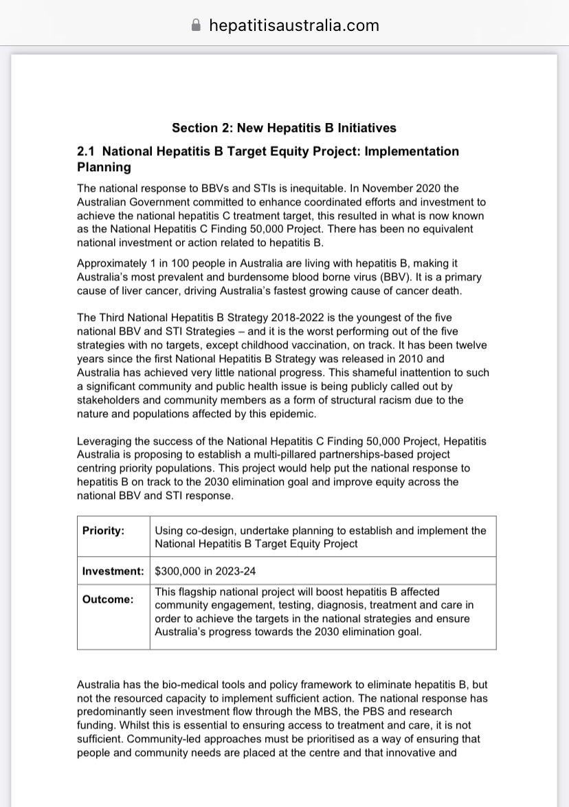 CarrieFowlie's tweet photo. Let’s do this! 🚀⭐️

Consistent w/@cdchep recommendations &amp; evidence for Aus:

@HepAus @TheDohertyInst @ASHMMedia &amp; partners have been calling for adult universal #hepatitisB screening with consent, as part of a comprehensive response including a strong #hepB community workforce https://t.co/Srm20UB2TB