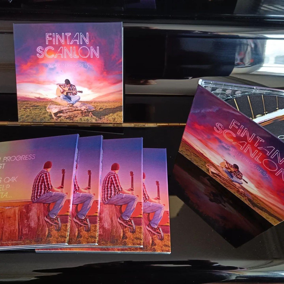 SuperstarNomads's tweet photo. Fintan Scanlon’s new EP, fresh from the printer! See https://t.co/R5aYlQzeyH for further details and purchase info. #NewMusic #livemusic #Waterford https://t.co/YLynFAD3Gr