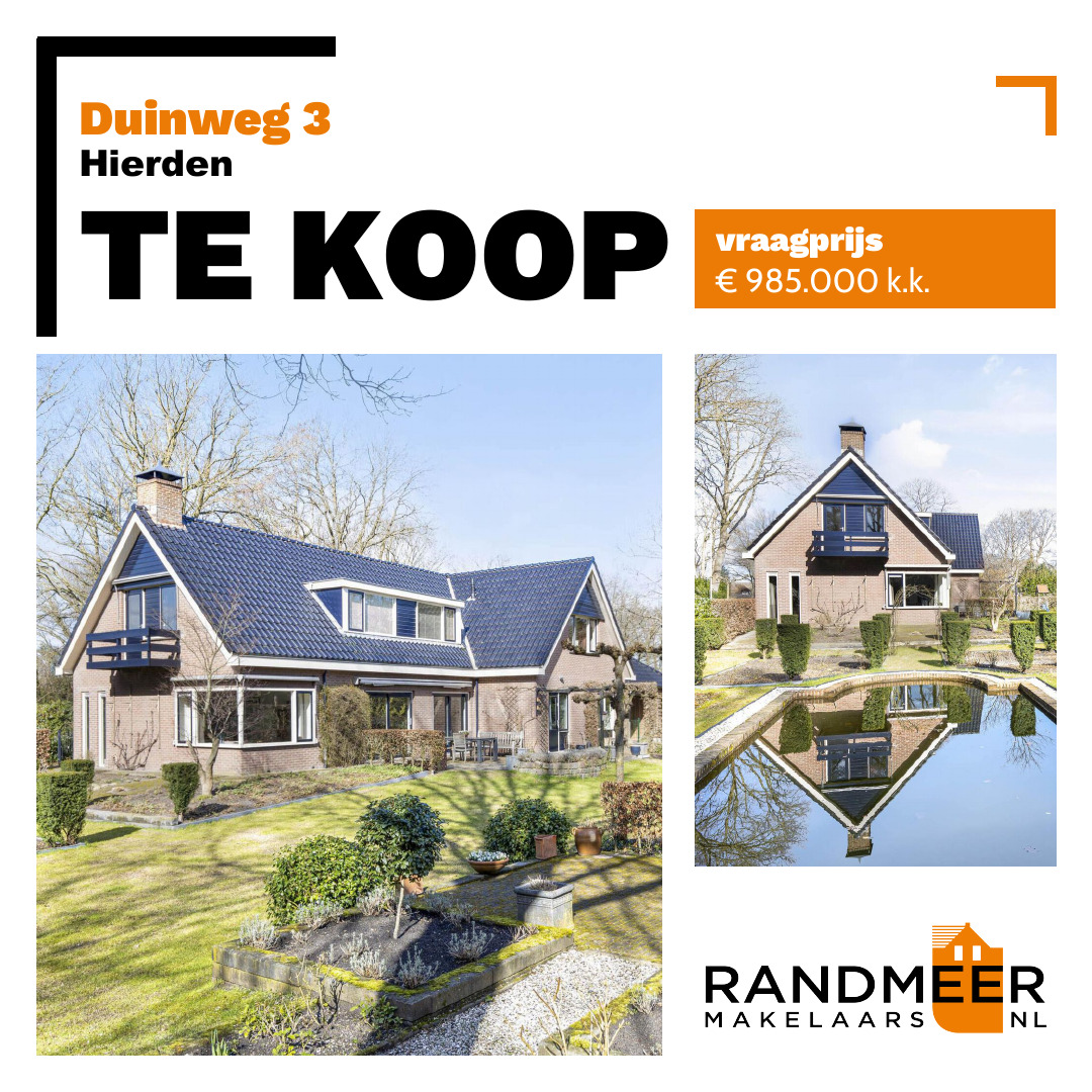 RandmeerMakelaa's tweet photo. 🏠🏡 𝐍𝐈𝐄𝐔𝐖 𝐈𝐍 𝐃𝐄 𝐕𝐄𝐑𝐊𝐎𝐎𝐏 🛎

PRACHTIGE VRIJSTAANDE VILLA OP ROYALE KAVEL IN GROENE WOONOMGEVING!

Vraagprijs € 985.000,--k.k.

Interesse? Bel of mail ons!

☎️ 0341-456 455 📨 info@randmeermakelaars.nl https://t.co/1YoLWdzE2Q