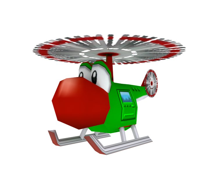 Fuck around and scoop your girl in the Yoshicopter