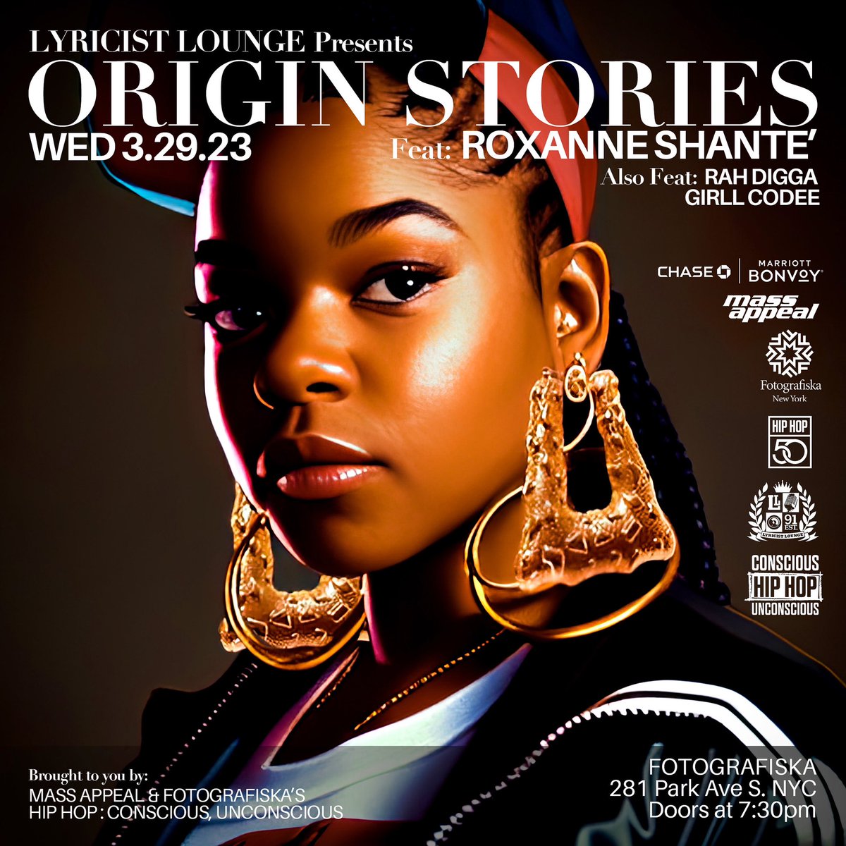 NEW DESIGN WORK FOR THE HOMIES @LyricistLounge 🫡💯➕™️🚨#roxanneshanté #originstories