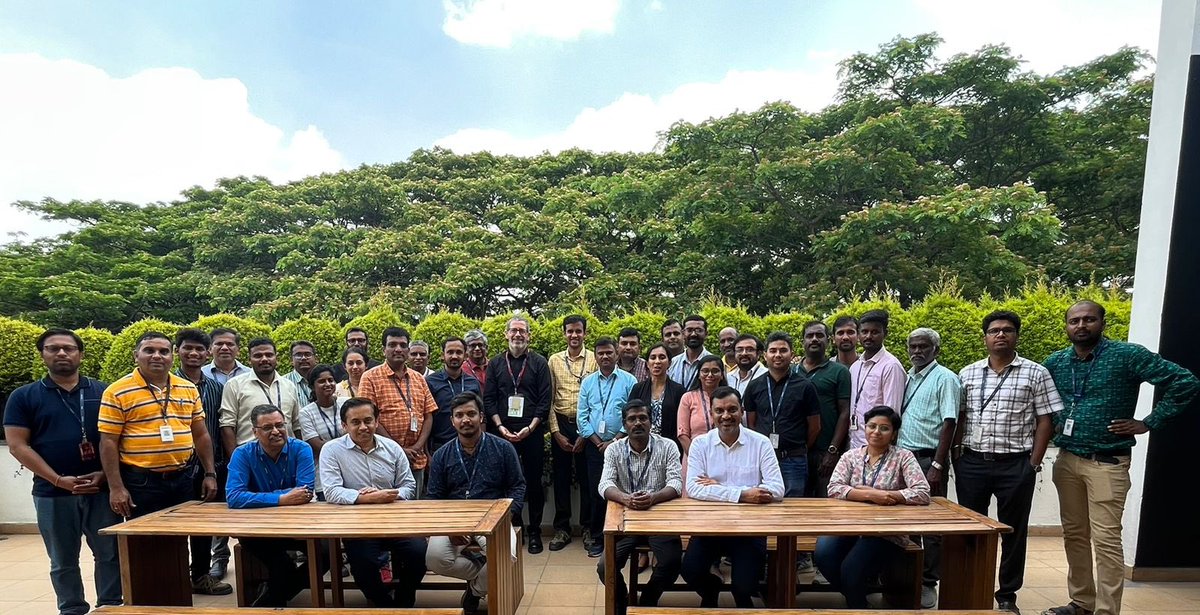 Have had a great 2 weeks in India with our BBRC team - but time to head home. Closed the visit today celebrating the great team work on one of our assets - with members from across our product development organizing. Amazing team!