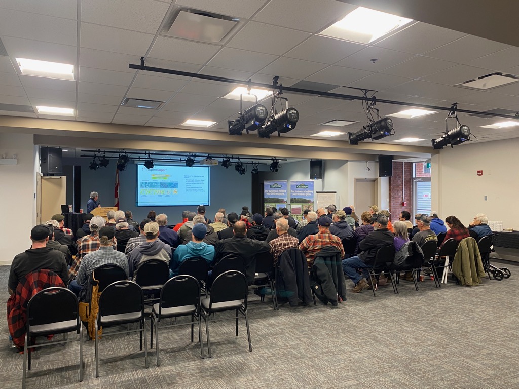 We had a great turnout at the Annual Wild Blueberry Producers Meeting in Amherst, Nova Scotia. Thanks to all who participated!

#WildBlueberryNS
