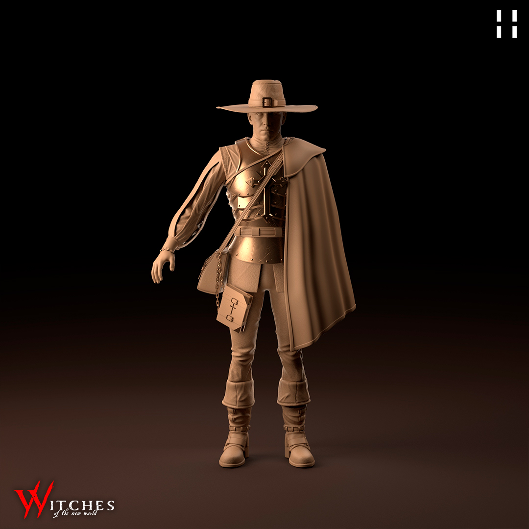 In this #ThrowbackThursday, we look back with warmth at the starting months of the project, at the first sketches of the Key art and some of the first modeling tests... we are extremely grateful with our team and collaborators. 🙏

#indiegame #indiedev #witches #art #UnrealEngine