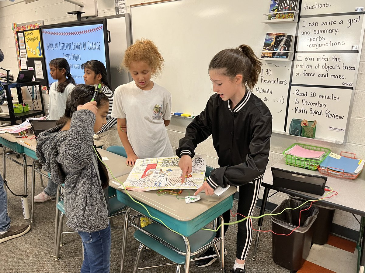 Using Makey Makey to bring EL performance task to life with audio! What personal quality is most important for success? <a href="/SalemElementary/">Salem Elementary</a>