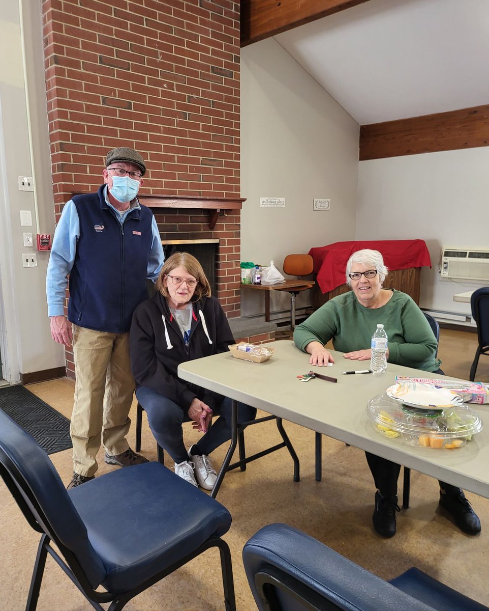 I had the wonderful opportunity this week to join @RepPaulMcMurtry for a Meals on Wheels delivery in Dedham