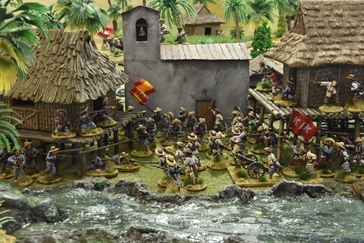 🇪🇸Revolución Filipina, 1896-1898.
🇬🇧🇺🇸Philippine Revolution, 1896-1898.
🇵🇭Himagsikang Pilipino, 1896-1898.
#miniatures #miniaturepainting #miniaturewargames
#wargaming #historicalminiatures #1898miniaturas #Filipinas #ThePhilippines #Tagalog #Katipunan