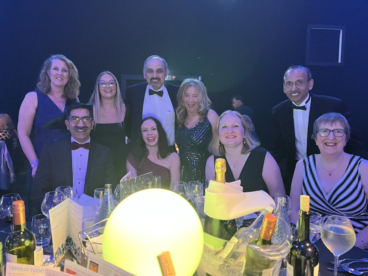 Honoured to be at the HSJ awards with the excellent team from definition health. Finalists at the Best elective care recovery category. #HSJpartnershipawards