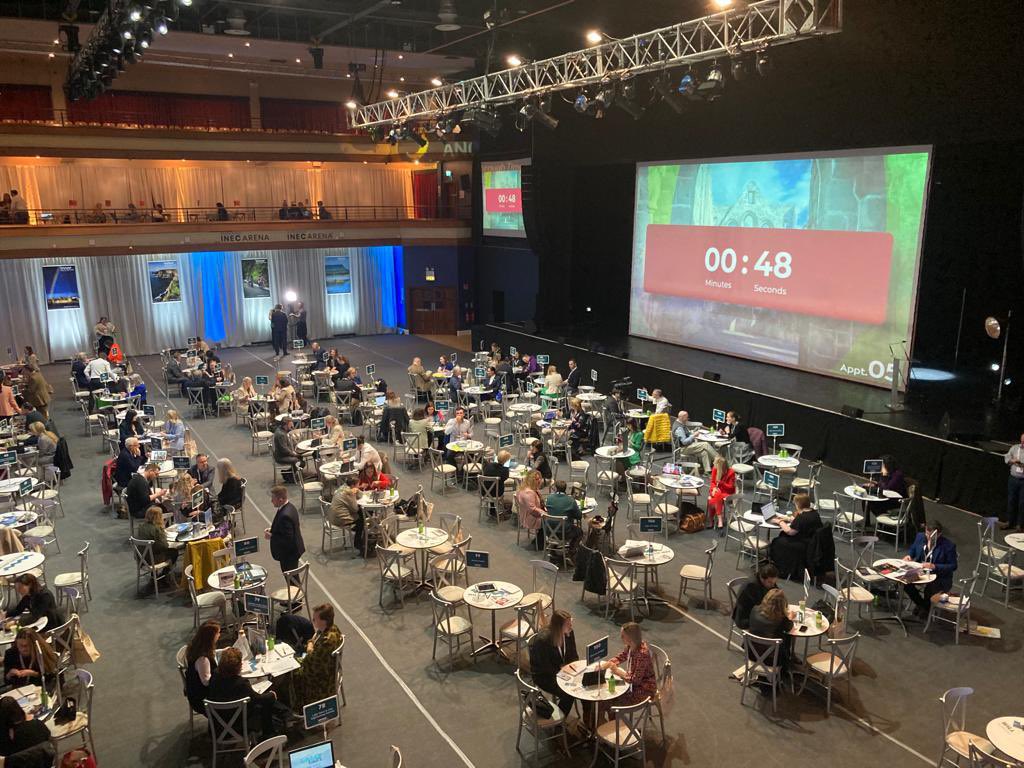 oldheadtower's tweet image. A fantastic few days at the @GlenINECArena for #Meitheal2023 meeting international tour operators. Honoured to be promoting our museum, the Old Head of Kinsale and surrounding area. Thank you @Failte_Ireland @TourismIreland #DiscoverIreland #WildAtlanticWay #Kinsale 🇮🇪