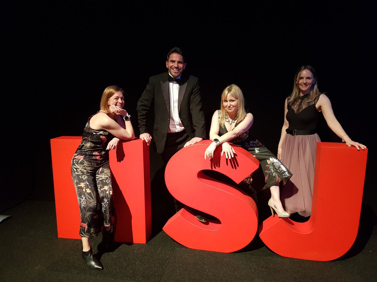 InspiraHealth1's tweet photo. PCHF medtronic and Inspira teams enjoying the awards night @hsjpartnership #hsj_awards #hsjpartnershipawards https://t.co/fX5raQHrhk