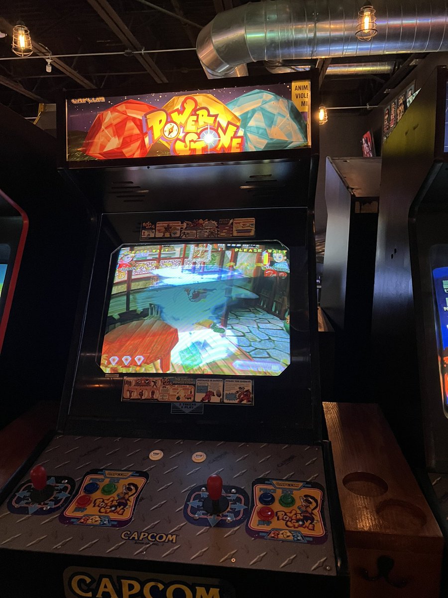 Briar Rabbit (@TheBriarRabbit) on Twitter photo 2023-03-23 20:16:31 I had no idea that #PowerStone had and arcade cabinet! Got to play it yesterday in the Gamecraft arcade yesterday, and it was super fun. Not to mention I haven’t played VS. a human in almost a quarter century… I had no idea that #PowerStone had and arcade cabinet! Got to play it yesterday in the Gamecraft arcade yesterday, and it was super fun. Not to mention I haven’t played VS. a human in almost a quarter century…