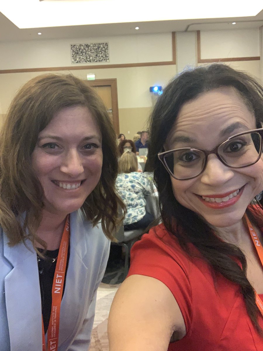 Presenting with <a href="/nicoleg_niet/">Nicole Gonzalez</a> at <a href="/NIETteach/">National Institute for Excellence in Teaching</a> national conference has been amazing! Can’t wait to do it again tomorrow #niet2023