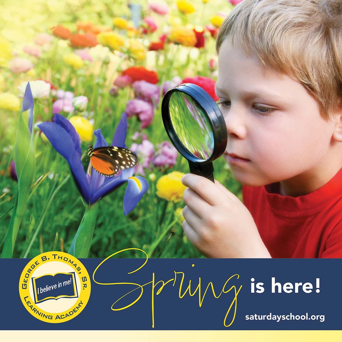 SaturdaySchoolT's tweet photo. Spring is finally here! What are some outdoor activities you enjoy doing with your family? https://t.co/zswkOhPk9Z
