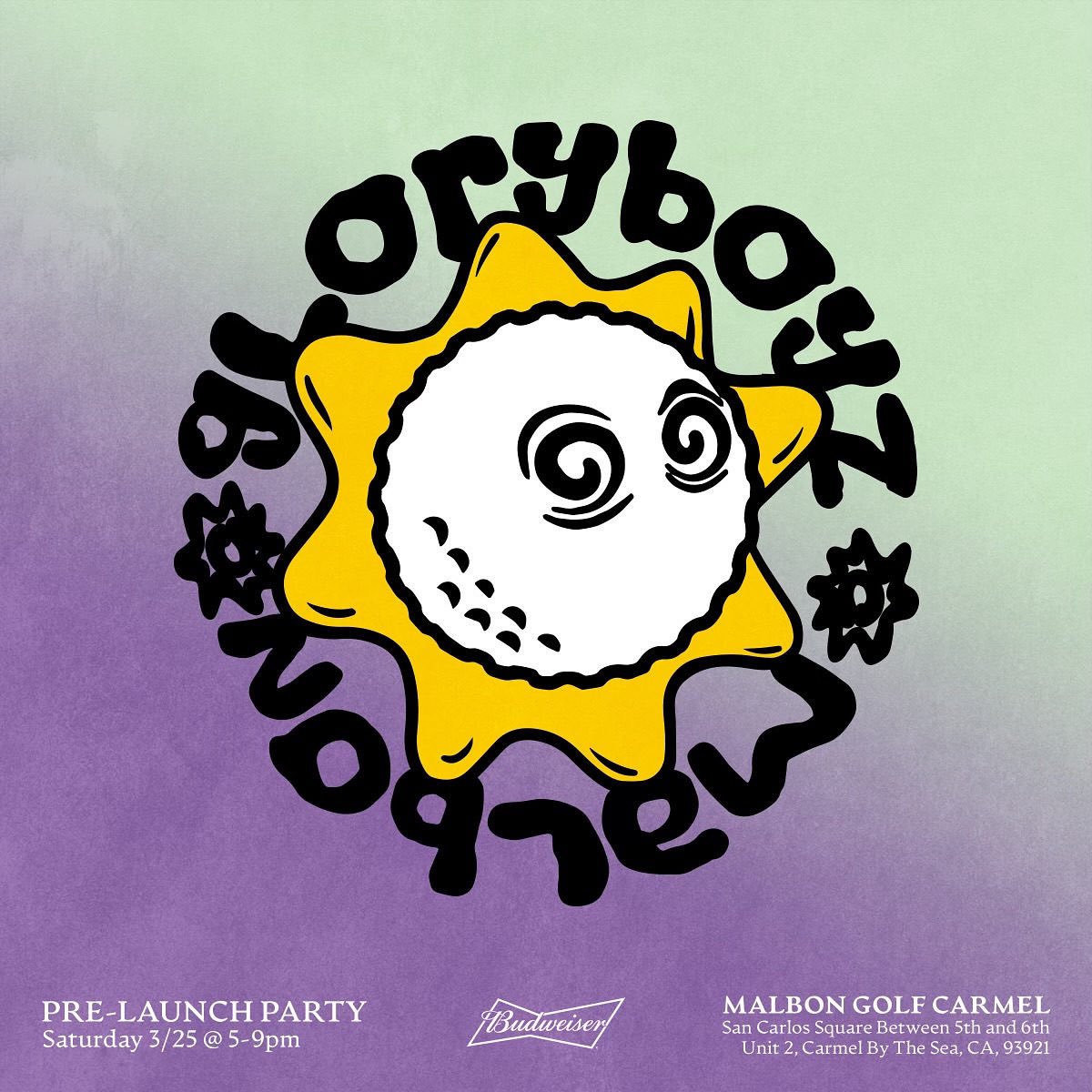 malbongolf's tweet photo. Malbon x @glogang 

Join us for a Pre-Launch Party Saturday 3/25 from 5-9pm at our Malbon Carmel Location.

📍San Carlos Square between 5th &amp; 6th
Unit 2, Carmel By The Sea, CA 93921

@ColourfulMula @ChiefKeef https://t.co/MBhdUgkoc4
