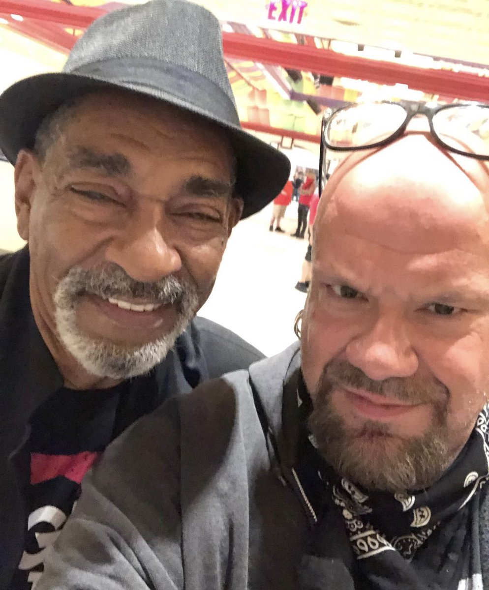 UncleCreepy's tweet photo. Happy birthday to my fellow “Dead” alumni, #terryalexander! Many more, brother. #dayofthedead #survivalofthedead #georgearomero https://t.co/rQGvy83G5j