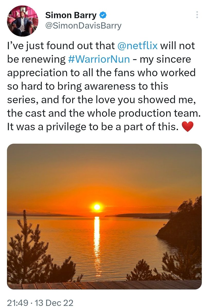 auselessbian's tweet photo. So it's been 100 days huh...
#SaveWarriorNun #WarriorNun https://t.co/AY9XOAbFYP