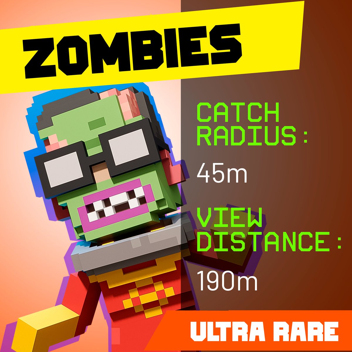 Hey Devs! 👋

A little more information about the species! 👀

Zombies may look weak, but amazing as it may seem, they have incredible vision! 🤩🦾

#web3game #gaming #MobileGame #gamingcommunity