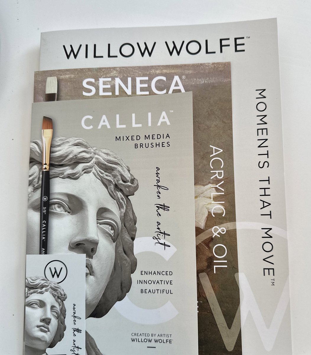 WillowWolfe's tweet photo. It's here! Our beautiful new @WillowWolfe brochures! With this stunning waterfall effect! Soft touch covers and beautiful printing! Thanks to our whole team and our amazing printers at City Press for turning this around so fast!
# branding #willowwolfe #calliabrush #senecabrush https://t.co/fSzfcn8gIq