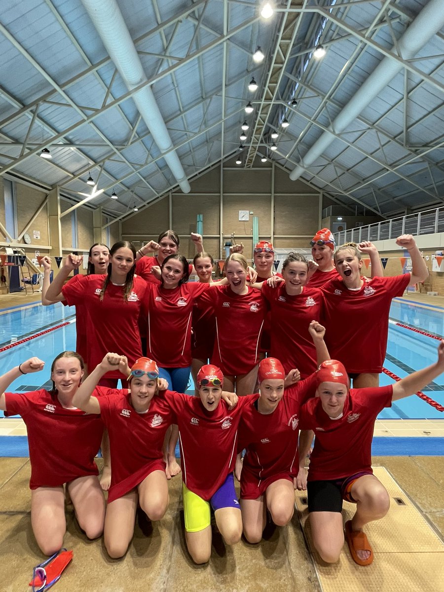 ChurchersSwim's tweet photo. Great atmosphere at the swim gala tonight. Fantastic performances, well done girls! #TeamChurchers #SpeedySwims https://t.co/dXJkKevi5V