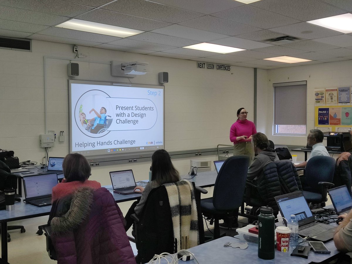 CDobrowolska's tweet image. Thank you to all the #secondaryeducators who came out to our #designthinking and #3Dprinting workshop today @FraserNorfinch special thanks &amp;amp; 🗣️ to Jodi @EdwinClassroom for once again showing us the invaluable resources in #edwin to support educators &amp;amp; students in their learning