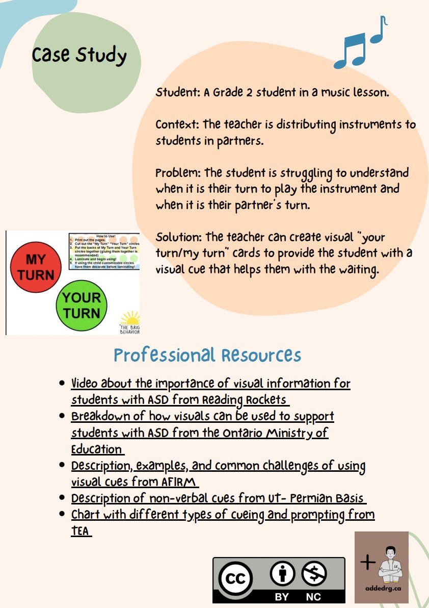 AddedResearch's tweet photo. Visual cueing is an accommodation you can use to signal certain behaviours for students with diverse needs including Down Syndrome. For example, a picture of a green light can let students know to proceed with work. See our list of resources in the #EdGuide https://t.co/743luT4JRP