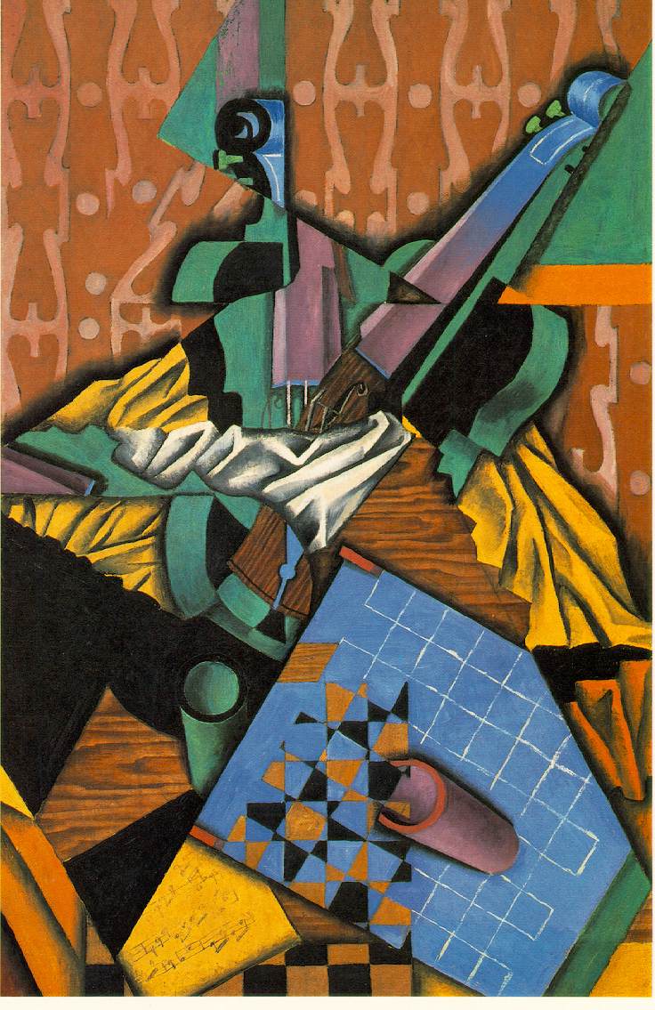 Juan Gris '(23 March 1887 – 11 May 1927)... was a Spanish painter born in Madrid who lived and worked in France for most of his active period. Closely connected to the innovative artistic genre Cubism, his works are among the movement's most distinctive.'

#juangris #cubism