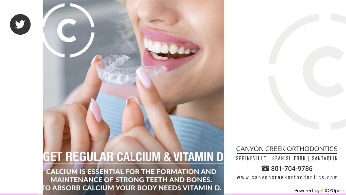 OrthoCreek's tweet image. wo essential nutrients that contribute to improve this foundation are calcium and vitamin D. 🦴🦷

#CalciumPower #VitaminDBoost #StrongTeethAndBones #NutritionMatters #BestOremOrthodontist #DesignsByCAS

jozu.me/ti6