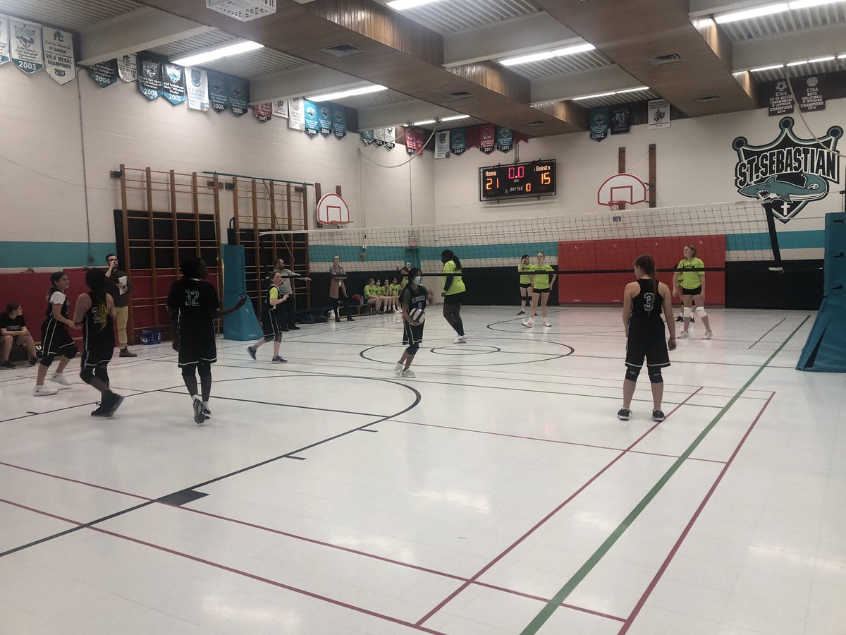 StSebSharks's tweet photo. Welcome to the Shark Tank St. Martin’s Hawks! Great volleyball game happening now! https://t.co/3HDOudOAvg