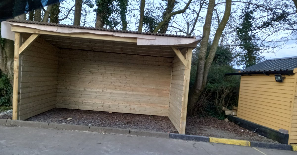 New display area for my spuddies at #BFSpudShack nearly ready 😊 #BallymakennyFarm