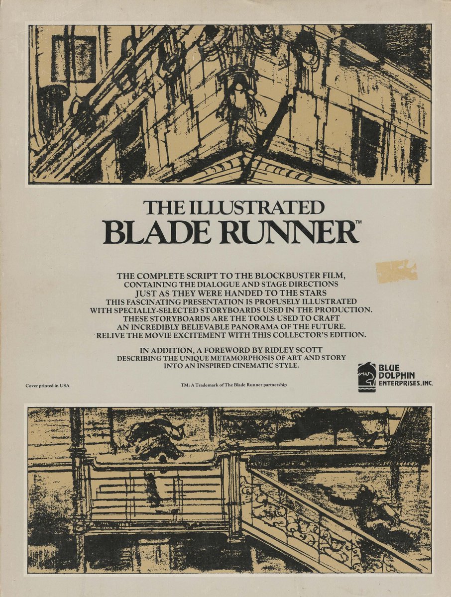CCinephilia's tweet photo. Unveiling Ridley Scott’s Cinematic Grail: ‘The Illustrated Blade Runner’

⬇⬇⬇

https://t.co/JgSC0VbYgg https://t.co/VGavt4GlmF